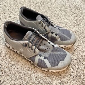 On Running Gray Athletic Shoes